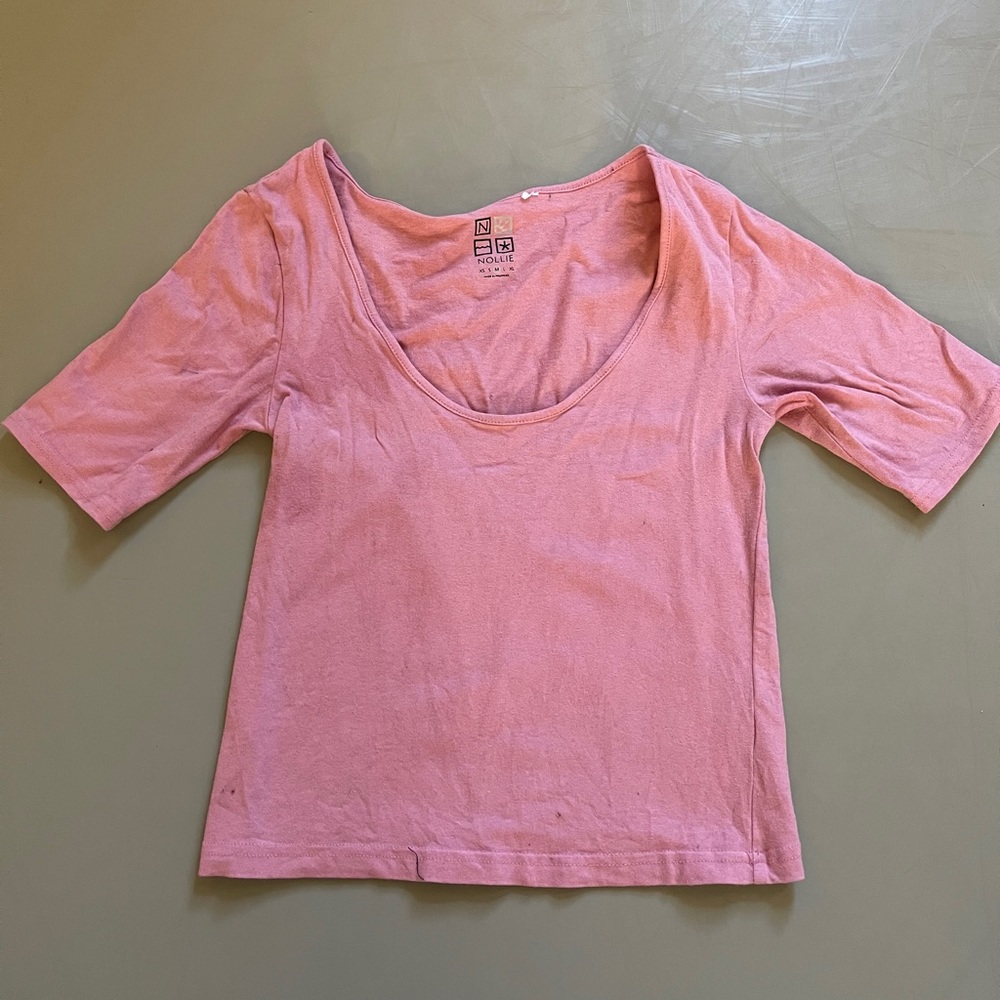 Bubblegum Pink Y2K Top